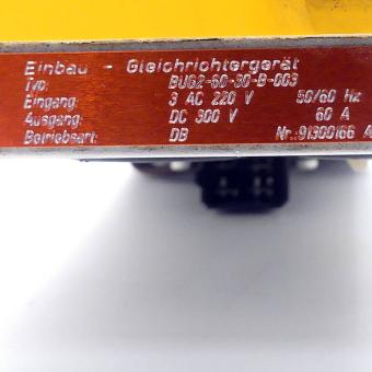 Built-in rectifier  Used