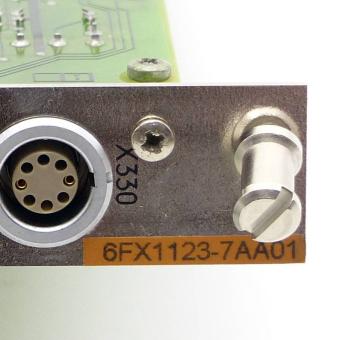 Messkreiskarte Sinumerik E  Neu geöffnete OVP