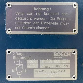 2-way cartridge valve WV NG25 & 