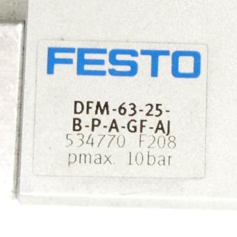 guided drive DFM-63-25-B-P-A-GF-AJ 