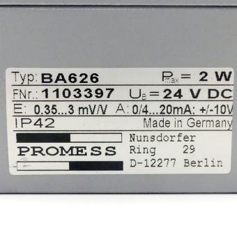 Measuring amplifier 
