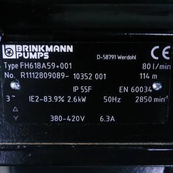 Booster pump FH618A59+001 