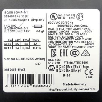 Overload relay 