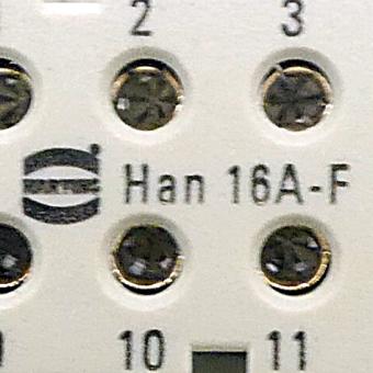 Socket contact insert Han 16A-F 