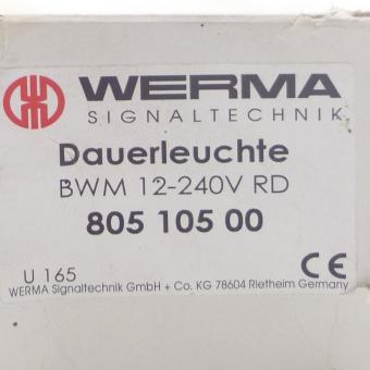 Dauerleuchte 12-240 V RD 