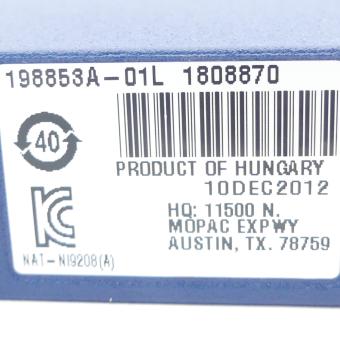 Power input module NI 9423 