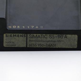 Stromversorgungsbaugruppe Simatic S5-110A 