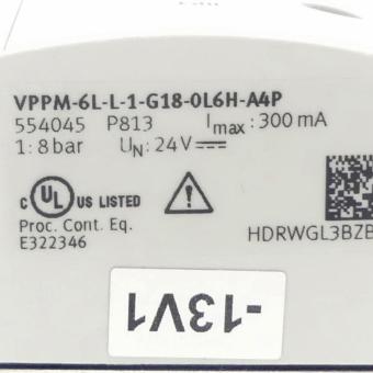 Proportional-Druckregelventil VPPM-6L-L-1-G18-0L6H-A4P 