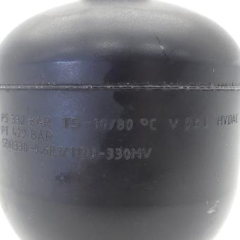 High pressure diaphragm accumulator 