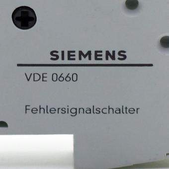 Fehlersignalschalter VDE 0660 