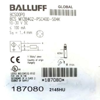 Kapazitiver Sensor BCS00P0 