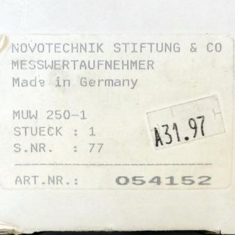 Transducer MUW 250-1 