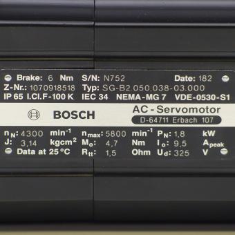 AC-Servomotor SG-B2.050.038-03.000 
