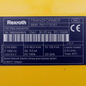 Transformer PSG3100.00PSV R911.170.161 