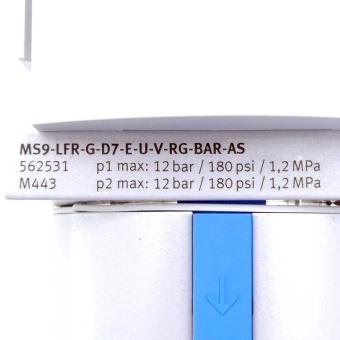Filter-Regelventil MS9-LFR-G-D7-E-U-V-RG-BAR-AS 