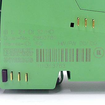 Inline-Klemme IB IL 24 DI 32/HD Gebraucht