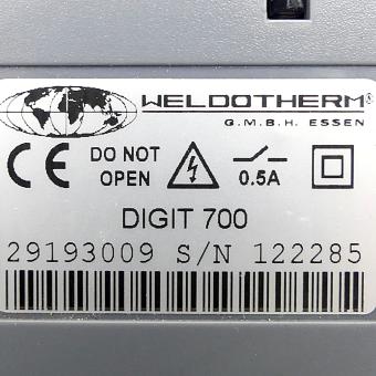 Programmregler DIGIT 700 