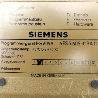 Programmiergerät PG 605 R 