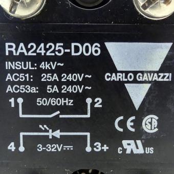 Halbleiterrelais mit Kühlkörper  Gebraucht