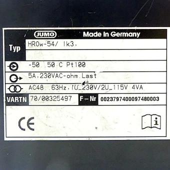 Temperature controller PT100 