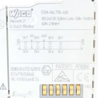 8-channel digital input  
