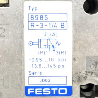 Roller lever valve R-3-1/4-B 