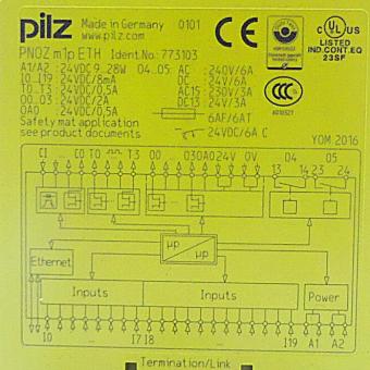 PNOZmulti Base Unit PNOZ m1p ETH 