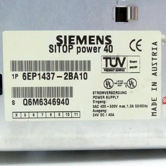 Netzgerät SITOP Power 40 