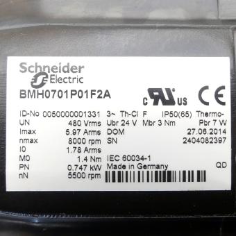 Servomotor BMH0701P01F2A 