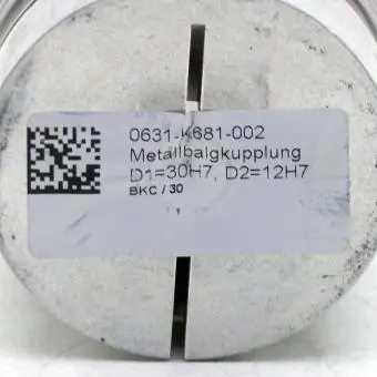 Metallbalgkupplung 