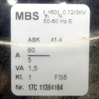 Current transformer  New FS