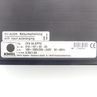 Switched power supply CPA 24.5/PFS 
