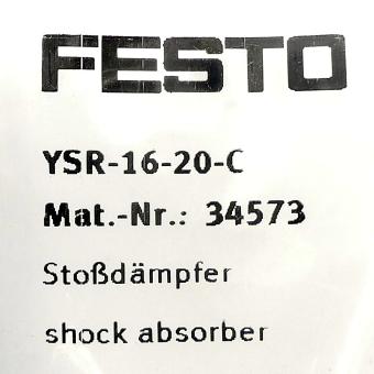 Stoßdämpfer YSR-16-20-C 