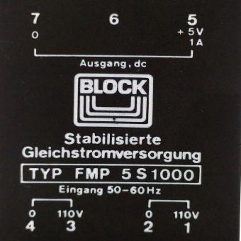 Stabilized Direct Current Power Supply 