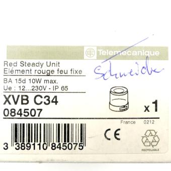 Lighting element red XVB C34 