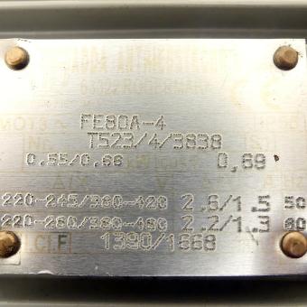 Drehstrommotor FE80A-4 