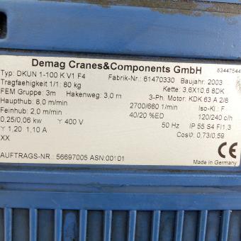 Chain hoist 100 kg 