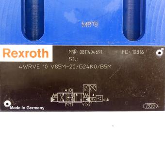 Proportional-Wegeventil 4WRVE 10 V85M-20/G24K0/B5M 