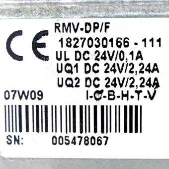 Profibus-DP RMV-DP/F  