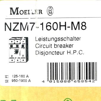 Leistungsschalter NZM7-160H-M8 