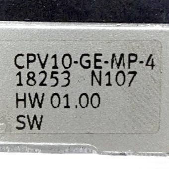 Elektrik Anschaltung CPV10-GE-MP-4 