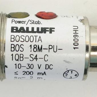Reflexionslichtschranke BOS 18M-PU-1QB-S4-C 