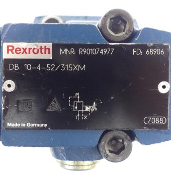 Pressure relief valve DB 10-4-52/315XM 