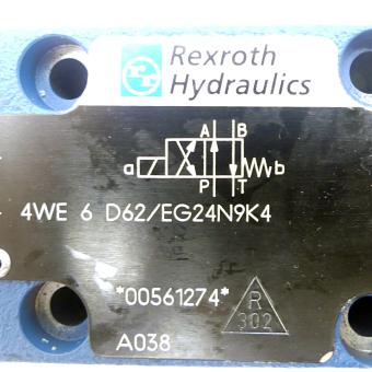 4/2 Directional control valve 4WE 6 D62/EG24N9K4 
