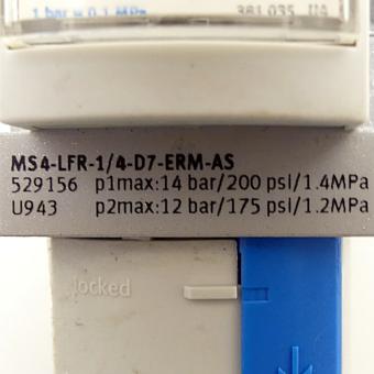 Filter regulator MS4-LFR-1/4-D7-ERM-AS 