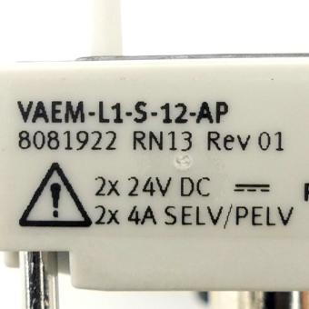 Elektrik-Anschaltung VAEM-L1-S12-AP 