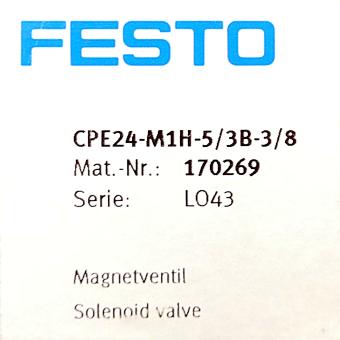 Magnetventil CPE24-M1H-5/3B-3/8 
