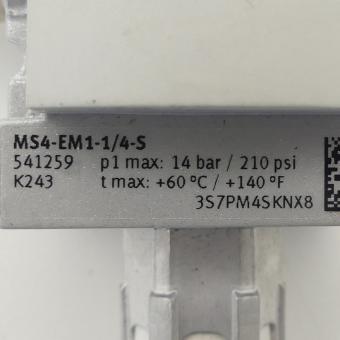 On-off valve MS4-EM1-1/4-S 
