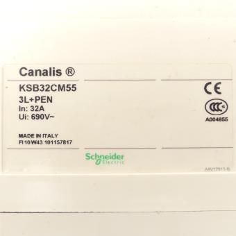Abgangskasten mit Leistungsschutzschalter C60L C25A 