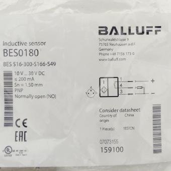 Induktiver Standardsensor BES0180 
